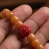 Cuentas sueltas de cinnabar de arena Zijin para paleta de colores, accesorios DIY, para jugar Wen, accesorios Zhu, cuentas sueltas de paleta de arena imperial, bajo contenido