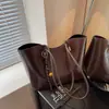 Moda Transfronteriza para Mujer 2026 Nuevo Bolso de Hombro Retro Versátil de Moda Bolso Tote Grande de Capacidad para Viajes