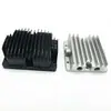 Cabeza de bomba de compresor de aire culata sin aceite cubierta de aleta de enfriamiento superior carcasa conducto de aire de aluminio eléctrico tubería de conexión plateada