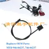 Fuente: Transfronterizo 946-04237 746-04237 Adecuado para Cable de Quita nieves Mtd, Cable de Embrague de Freno