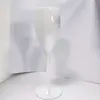 Fornecimento Direto da Fábrica Copo de Plástico PS com Logotipo Impressível Taça de Vinho Tinto de Plástico Copo de Champanhe Pp 180ml