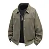 M-8XLTela de alta calidad, chaqueta moderna y elegante para hombre, estilo único, talla grande, abrigo casual versátil