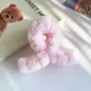 Pinza para el Cabello de Peluche para Mujeres con Poco Volumen de Cabello, Pinza de Lujo Otoño e Invierno para la Parte Trasera de la Cabeza, Pinza de Tiburón para el Cabello, Accesorio para el Cabello, Pinza Mediana para el Cabello