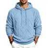 Sudadera con capucha de manga larga jacquard de doble cara de forro polar para hombre, informal deportiva cálida, holgada, europea y americana, transfronteriza, para otoño e invierno, de Amazon