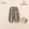 Nova Coleção de Outono para Bebês e Crianças Pequenas Meninas, Calça Macia, Amiga da Pele, Calça com Estampa Floral Completa e Punho de Renda para Bebês Meninas