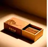 Cajas de Regalo Personalizadas, Cajas tipo Cajón de Papel Especial, Cajas de Empaque de Incienso Natural de Alta Gama, Impresión de Logo en Lotes Pequeños, Fábrica Directa