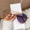 Armação de Óculos Nova Estilo Face Lisa Emagrecimento Ponte Dupla Quadrada e Redonda Moda para Homens e Mulheres Luz Azul Anti Pode Ser Montada com Lentes de Óculos Ópticos Miopia Fotocromáticos