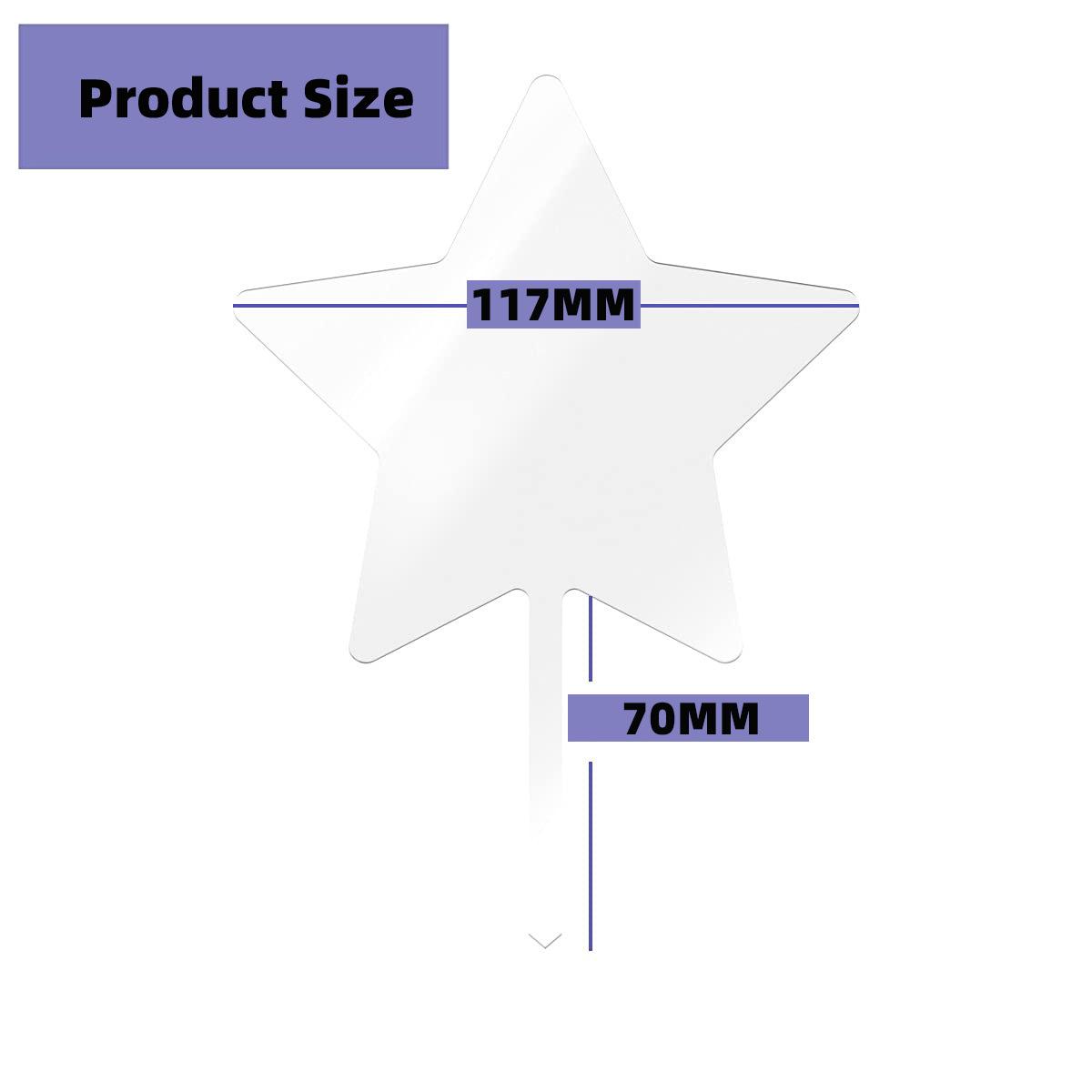 五角星尺寸详情