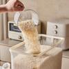Cubo medidor de arroz a presión para el hogar, cubo para granos, gran capacidad, a prueba de humedad, a prueba de insectos, caja de almacenamiento de arroz, cocina, caja de arroz automática