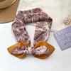 100% Algodón Diseño Coreano Cuadros Azules Cuadrado Pequeño Bufanda para Mujer Primavera Verano Versátil Combinación Camisa Decoración Bufanda Pequeña para Cuello Bufanda de Seda