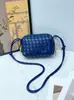 Bolso pequeño tejido a mano estilo Macaron para mujer, Bolso cruzado de cuero suave con textura versátil, Bolso cuadrado pequeño, Bolso de hombro de lujo ligero