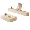 Móvel de TV Moderno Simples Sala de Estar Doméstico Pequeno Apartamento Armário de Chão Combinação de Mesa de Centro Leve de Luxo e Móvel de TV