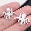 El Colgante de Aleación Plateada Brillante Más Vendido de Amazon con Forma de Sirena y Delfín para Pulsera, Collar, Llavero y Accesorios de Joyería DIY
