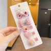 Accesorios para el cabello de dibujos animados para niños Super lindo Conejo Lindo Tocado Horquilla para flequillo de niña Clip para cabello suelto Horquilla de princesa Clip