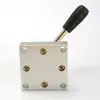 Válvula manual marca JINEN K34R6-8 válvula de control manual válvula de aluminio de tres posiciones y cuatro vías garantía por un año