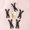Joias para Unhas de Cyber Celebridade Crânio Coelho Morte Doce Estilo Menina Tinta Metálica Coelho Esfolado Desenho Animado Decoração Estereoscópica para Unhas