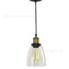 Lámpara Colgante Moderna Minimalista de Cristal para Habitación, Pasillo, Dormitorio, Mesita de Noche, Barra de Bar, Comedor, Luz de Barra Creativa y Única