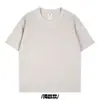 Camiseta de Manga Corta Nueva de Verano 180g Marea Nacional Marca de Marea Holgada Camisetas Interiores Holgadas de Media Manga Ropa para Hombres y Mujeres