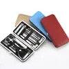 Set de Cortaúñas en Stock Transfronterizo, Pinzas para Cutícula de Acero Inoxidable, Set de 19 Piezas de Herramientas para Manicura y Pedicura, Cortaúñas, Dropshipping