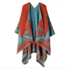 Xale Etnia Yunnan Estilo Outono/Inverno Xizang Yunnan Imitação Caxemira Manto Capa Jacquard Xale para Aquecimento