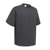 2026 Nova Camiseta Masculina de Manga Curta Esportiva de Malha Colmeia Cor Sólida Secagem Rápida com Proteção Solar para Uso Externo no Verão Tendência