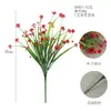 Cientos de Populares Ramilletes de Eucalipto Artificial para Patios Exteriores y Jardines, Arreglos Florales, Decoración Suave, Paisajismo, Plantas Verdes Simuladas, Flores Artificiales