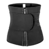 Modelador Térmico de Neoprene para Cintura Indutor de Suor Fitness Controle de Barriga Body com Zíper Suporte de Cintura Shapewear