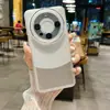 Adecuado para Xiaomi 14pro funda de teléfono suave de tpu transparente galvanizada ojo encantador con película de lente de vidrio adecuado para juegos de Xiaomi 14