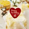Nuevo inserto para tarjeta de pastel de cumpleaños con tarjeta dorada, decoración para mesa de postres de mousse, tarjeta de punto occidental