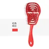 Peine con Forma de Abanico de Plátano Hueco para Uso Doméstico para Niñas de Alto Valor, Peine para Peinar el Cabello con Corona Alta, Masaje Esponjoso, Peine Curvo Grande