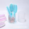 Nuevo Peine de Masaje con Cojín de Aire Moderno y Simple para Hogar Cabello Largo Antiestático Estilizado Esponjoso Peine Rodillo Peine de Púas