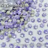 Diamante de Uña Puntiaguda Forma de Copo de Nieve 10 mm Decoración de Uñas Xiaohongshu Uña Portátil Material de Uña Diamante Blanco K9 Forma Especial Decoración de Uña Diamante Venta al por Mayor