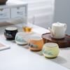 Taza de Té Creativa Cultural de Tendencia Nacional Qianli Jiangshan de la Ciudad Prohibida Reunión de Apertura Regalo de Inauguración para Ancianos Regalo Práctico Souvenir