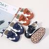 Sapatos de Passos para Bebê Primavera e Outono Novos Sapatos de Bebê Sapatos Tesouro Masculinos e Femininos Sapatos com Sola de Borracha Macia Respirável Antiderrapante BNB4218
