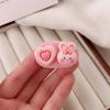 Pasador de Conejito Corazón Dulce, Pinza para Flequillo Lateral, Pinza de Pato Linda para Accesorios de Cabello Infantil
