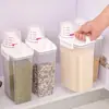 Tanque de Almacenamiento para Granos Tanque de Almacenamiento a Prueba de Insectos y Humedad Tanque Sellado para Harina Gran Capacidad Taza Medidora para Comida de Gato y Perro Tanque Sellado