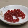 Ágata natural furo meio não porosa contas contas soltas atacado conta única contas redondas acessórios DIY brinco artesanal cravação