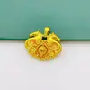 Nuevo Collar Doble Candado de Caballo para Mujer, Estilo Étnico Retro Literario, Varios Candados con Palabras de Bendición, Joyería de Cadena para Clavícula al por Mayor