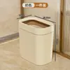 Papelera de Gran Capacidad para Rincones para Hogar Cocina Baño Sala de Estar Oficina Papelera Universal con Anillo de Presión para Rincones