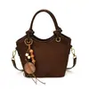Bolsa de Ombro Único Estilo Coreano Bolsa Transversal Feminina Outono 2026 Bolsa de Mão Retro Moda Casual Bloco de Cores Sensação de Alto Padrão Bolsa Saco