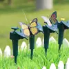 Mariposa Solar, Mariposa Artificial para Jardinería, Maceta, Decoración de Césped, Vegetación Artificial de Alta Calidad