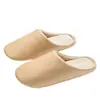Chinelos de Algodão para Mulheres, Primavera, Outono e Inverno, Antiderrapantes para Interior, Casal, Casa, Quentes de Inverno, Chinelos de Pelúcia para Homens