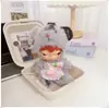 Solo ropa de muñeca: Colgante de muñeca de peluche de vinilo de la serie Hirono Road Log, Ropa de muñeca Hirono, Camiseta, Ropa interior, Delantal