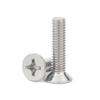 Fabricante de origen Anglo-American 304, tornillo de cabeza avellanada cruzada de acero inoxidable, tornillo de cabeza avellanada cruzada de alambre de máquina de cabeza plana