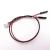 Fio de Conexão de Sensor Fio de Terminal 1P para Passo XH2.54 Plug-in de Placa de Circuito Impresso Passo de 2,54 mm 2P