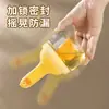 Pincel de Óleo para Panquecas, Resistente a Altas Temperaturas, Pincel de Silicone Selado com Frasco, Grau Alimentício, para Churrasco e Assar, Frasco Integrado com Pincel de Óleo para Grelhar