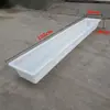 Nuevo comedero de plástico engrosado para ovejas, bebedero y comedero de fondo plano para ganado vacuno y ovino, comedero para lechones, comedero de almacenamiento