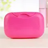 Caja de Jabón Artesanal Creativa para Viaje Sellada con Tapa Caja de Jabón Moda Coreana Portátil Caja de Jabón Color Caramelo T