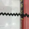Fábrica em estoque vendas diretas três flores renda acessórios pé de centopeia renda em oito caracteres preto e branco roupas infantis acessórios Hanfu