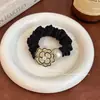 Diadema de Perlas de Alta Gama con Pedrería, Elegante Banda para el Cabello, Sujetador de Cola de Caballo, Accesorio para Moño Flor de Camelia Nuevo Estilo